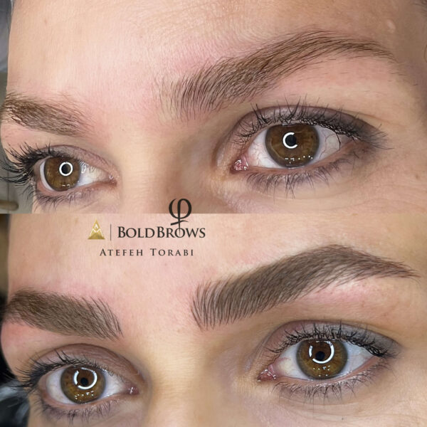 میکروبلدینگ ابرو عاطفه ترابی